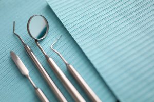 Sterilized dental instruments used by Fresno dentist in COVID-19
